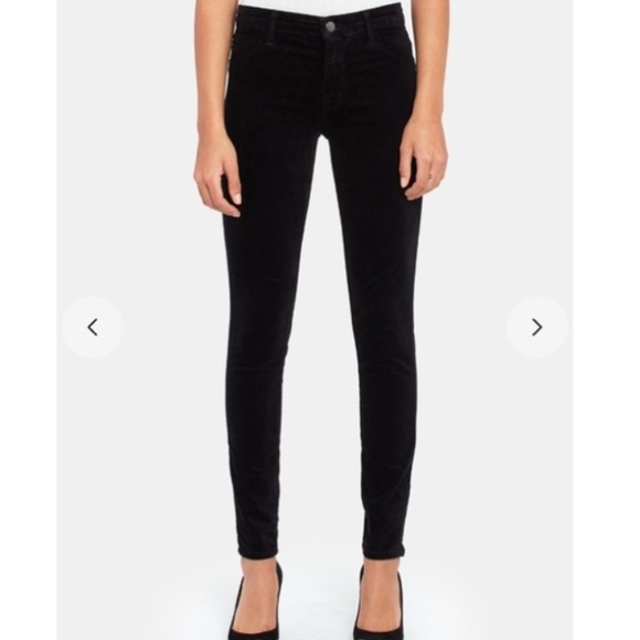 Jean J Brand Super Skinny Mid Rise - Taille 26, Noir - Neuf Avec Étiquettes (Prix D'origine 195$)